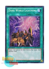 画像: 英語版 LCJW-EN249 Dark World Lightning 暗黒界の雷 (シークレットレア) 1st Edition