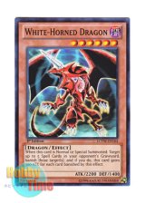 画像: 英語版 LCYW-EN164 White-Horned Dragon ホワイト・ホーンズ・ドラゴン (スーパーレア) 1st Edition