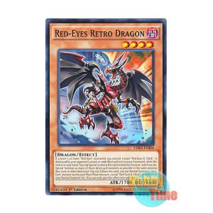 画像: 英語版 LDK2-ENJ04 Red-Eyes Retro Dragon 真紅眼の遡刻竜 (ノーマル) 1st Edition