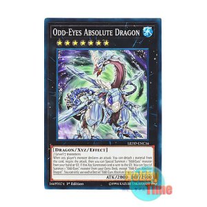 画像: 英語版 LEDD-ENC34 Odd-Eyes Absolute Dragon オッドアイズ・アブソリュート・ドラゴン (ノーマル) 1st Edition