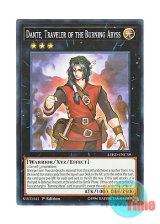 画像: 英語版 LEHD-ENC39 Dante, Traveler of the Burning Abyss 彼岸の旅人 ダンテ (ノーマル) 1st Edition