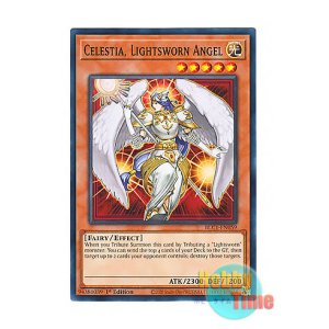 画像: 英語版 BLC1-EN059 Celestia, Lightsworn Angel ライトロード・エンジェル ケルビム (ノーマル) 1st Edition