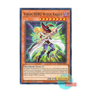 画像: 英語版 BLC1-EN098 Vision HERO Witch Raider V・HERO ウィッチ・レイド (ノーマル) 1st Edition