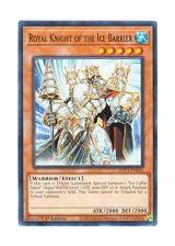 画像: 英語版 HAC1-EN032 Royal Knight of the Ice Barrier 氷結界のロイヤル・ナイト (ノーマル) 1st Edition