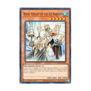 画像: 英語版 HAC1-EN032 Royal Knight of the Ice Barrier 氷結界のロイヤル・ナイト (ノーマル) 1st Edition