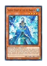 画像: 英語版 HAC1-EN045 Sacred Spirit of the Ice Barrier 氷結界の神精霊 (ノーマル) 1st Edition