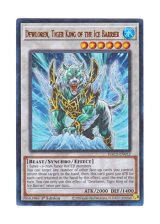 画像: 英語版 HAC1-EN052 Dewloren, Tiger King of the Ice Barrier 氷結界の虎王 ドゥローレン (ウルトラレア・パラレル) 1st Edition