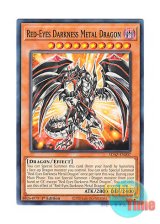 画像: 英語版 SDAZ-EN007 Red-Eyes Darkness Metal Dragon レッドアイズ・ダークネスメタルドラゴン (ノーマル) 1st Edition