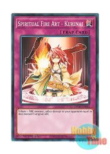 画像: 英語版 SDCH-EN032 Spiritual Fire Art - Kurenai 火霊術－「紅」 (ノーマル) 1st Edition