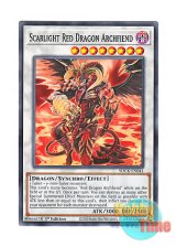 画像: 英語版 SDCK-EN041 Scarlight Red Dragon Archfiend レッド・デーモンズ・ドラゴン・スカーライト (ノーマル) 1st Edition