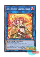 画像: 英語版 SR14-EN043 Hiita the Fire Charmer, Ablaze 灼熱の火霊使いヒータ (ノーマル) 1st Edition