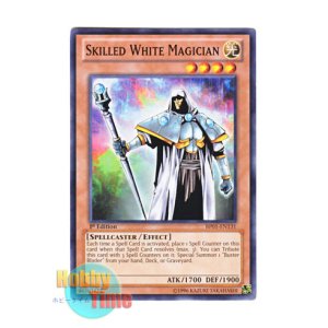 画像: 英語版 BP01-EN131 Skilled White Magician 熟練の白魔導師 (ノーマル) 1st Edition