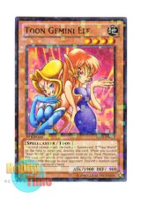 画像: 英語版 BP02-EN033 Toon Gemini Elf トゥーン・ヂェミナイ・エルフ (モザイクレア) 1st Edition