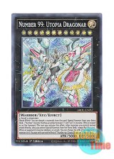 画像: 英語版 BROL-EN057 Number 99: Utopia Dragonar No.99 希望皇ホープドラグナー (シークレットレア) 1st Edition