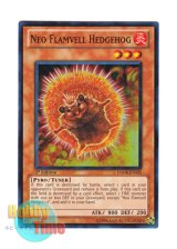 画像: 英語版 HA04-EN032 Neo Flamvell Hedgehog ネオフレムベル・ヘッジホッグ (スーパーレア) 1st Edition