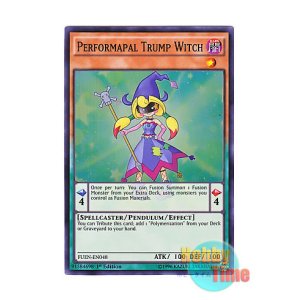 画像: 英語版 FUEN-EN048 Performapal Trump Witch EMトランプ・ウィッチ (スーパーレア) 1st Edition