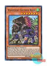 画像: 英語版 GRCR-EN028 Wandering Gryphon Rider 流離のグリフォンライダー (スーパーレア) 1st Edition