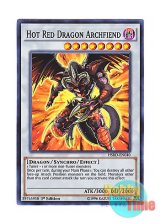 画像: 英語版 HSRD-EN040 Hot Red Dragon Archfiend えん魔竜 レッド・デーモン (スーパーレア) 1st Edition