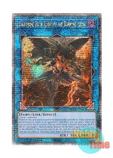 画像: 英語版 RA01-EN042 Cherubini, Ebon Angel of the Burning Abyss 彼岸の黒天使 ケルビーニ (クォーターセンチュリーシークレットレア) 1st Edition