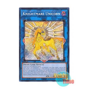 画像: 英語版 RA01-EN043 Knightmare Unicorn トロイメア・ユニコーン (シークレットレア) 1st Edition