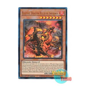 画像: 英語版 RA03-EN010 Blaster, Dragon Ruler of Infernos 焔征竜－ブラスター (プリズマティックアルティメットレア) 1st Edition