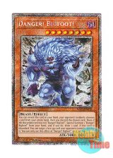 画像: 英語版 RA03-EN019 Danger! Bigfoot!【Alternate Art】 未界域のビッグフット【イラスト違い】 (プラチナシークレットレア) 1st Edition