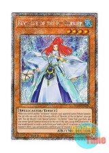 画像: 英語版 RA03-EN028 Revealer of the Ice Barrier 氷結界の照魔師 (プラチナシークレットレア) 1st Edition