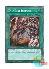 画像: 英語版 RA03-EN061 Red-Eyes Insight レッドアイズ・インサイト (プラチナシークレットレア) 1st Edition