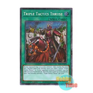 画像: 英語版 RA03-EN072 Triple Tactics Thrust 三戦の号 (プラチナシークレットレア) 1st Edition