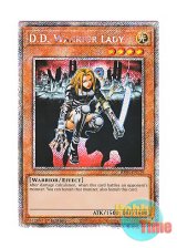 画像: 英語版 RA03-EN129 D.D. Warrior Lady 異次元の女戦士 (プラチナシークレットレア) 1st Edition