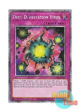 画像: 英語版 RA03-EN150 Deck Devastation Virus 魔のデッキ破壊ウイルス (プラチナシークレットレア) 1st Edition