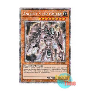 画像: 英語版 RA03-EN151 Ancient Gear Golem 古代の機械巨人 (プラチナシークレットレア) 1st Edition