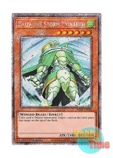 画像: 英語版 RA03-EN180 Raiza the Storm Monarch 風帝ライザー (プラチナシークレットレア) 1st Edition