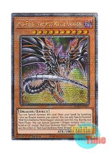 画像: 英語版 RA04-EN003 Red-Eyes Darkness Metal Dragon レッドアイズ・ダークネスメタルドラゴン (クォーターセンチュリーシークレットレア) 1st Edition