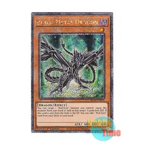 画像: 英語版 RA04-EN016 Black Metal Dragon 黒鋼竜 (クォーターセンチュリーシークレットレア) 1st Edition