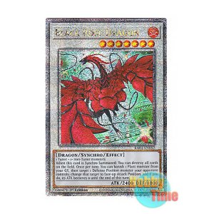 画像: 英語版 RA04-EN057 Black Rose Dragon【Alternate Art】 ブラック・ローズ・ドラゴン【イラスト違い】 (クォーターセンチュリーシークレットレア) 1st Edition