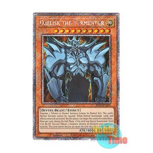 画像: 英語版 RA04-EN116 Obelisk the Tormentor オベリスクの巨神兵 (プラチナシークレットレア) 1st Edition