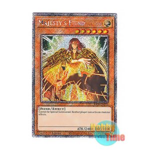 画像: 英語版 RA04-EN216 Majesty's Fiend 威光魔人 (プラチナシークレットレア) 1st Edition