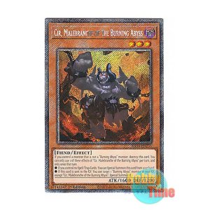 画像: 英語版 RA04-EN235 Cir, Malebranche of the Burning Abyss 彼岸の悪鬼 ガトルホッグ (プラチナシークレットレア) 1st Edition