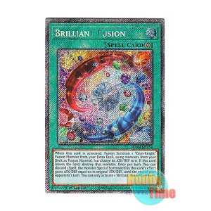画像: 英語版 RA04-EN254 Brilliant Fusion ブリリアント・フュージョン (プラチナシークレットレア) 1st Edition