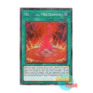 画像: 英語版 RA04-EN280 Magical Meltdown 暴走魔法陣 (プラチナシークレットレア) 1st Edition