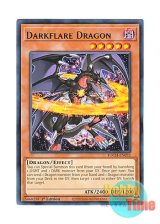 画像: 英語版 TOCH-EN032 Darkflare Dragon ダークフレア・ドラゴン (レア) 1st Edition