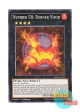 画像: 英語版 MP15-EN122 Number 58: Burner Visor No.58 炎圧鬼バーナー・バイサー (ノーマル) 1st Edition