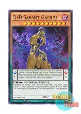 画像: 英語版 MP16-EN166 D/D Savant Galilei DD魔導賢者ガリレイ (ノーマル) 1st Edition