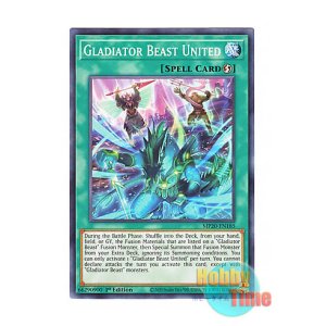 画像: 英語版 MP20-EN185 Gladiator Beast United 団結する剣闘獣 (ノーマル) 1st Edition