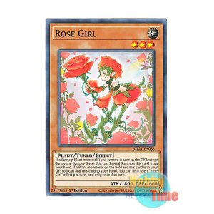 画像: 英語版 MP21-EN088 Rose Girl バラガール (ノーマル) 1st Edition