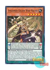 画像: 英語版 MP23-EN219 Amazoness Golden Whip Master アマゾネスの金鞭使い (ノーマル) 1st Edition