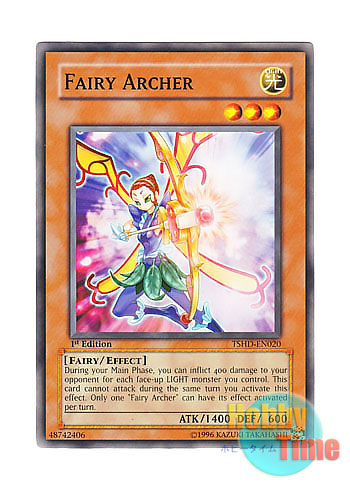 画像1: 英語版 TSHD-EN020 Fairy Archer フェアリー・アーチャー (ノーマル) 1st Edition