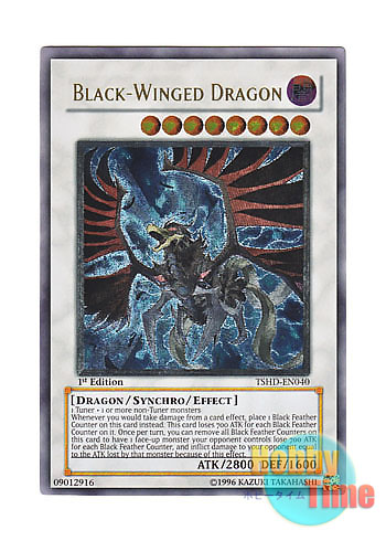 英語版 TSHD-EN040 Black-Winged Dragon ブラックフェザー・ドラゴン