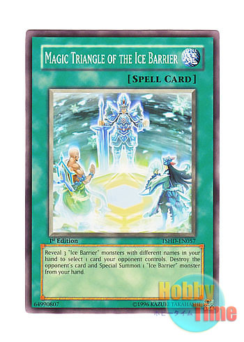 画像1: 英語版 TSHD-EN057 Magic Triangle of the Ice Barrier 氷結界の三方陣 (ノーマル) 1st Edition